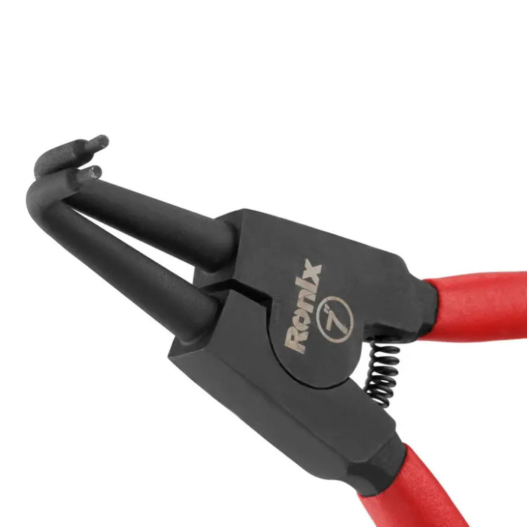 انبر خار جمع کن سر کج 7 اینچ مدل RH-1717 رونیکس