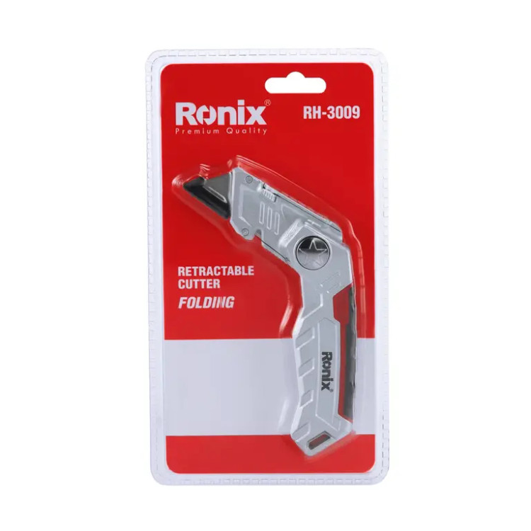 کاتر ذوزنقه ای تاشو 19 میلی متری مدل RH-3009 رونیکس