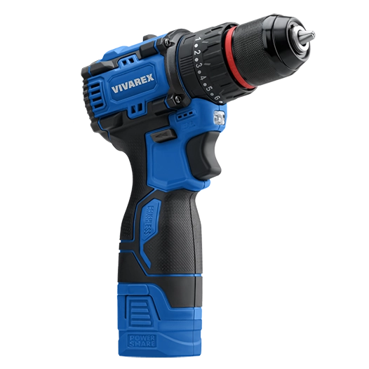 دریل شارژی ٢ باطری 16/8 براشلس مدل VR1608-BLX ویوارکس